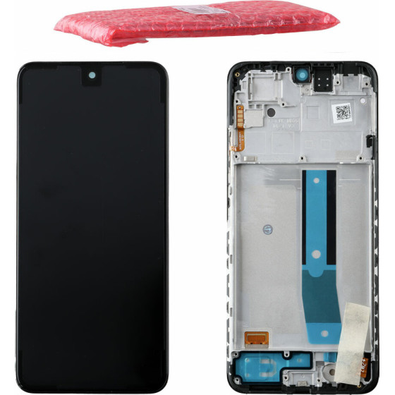 Xiaomi Redmi Note 11 Nfc ����� + Touch Screen + Lens + Frame Black Original Service Pack - (5600010K7T00)