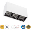 GloboStar Luminar Superior ����������� Led Spot Downlight Trimless 12W 1620lm 36� Ac 220-240V IP20 �11.8 x �4.2 x �6.6cm - ����� �� �������� ������� - ����� ����� 2700K - Bridgelux High Lumen Chip Gen2 - Tuv - 5 Years Warranty - (60327)