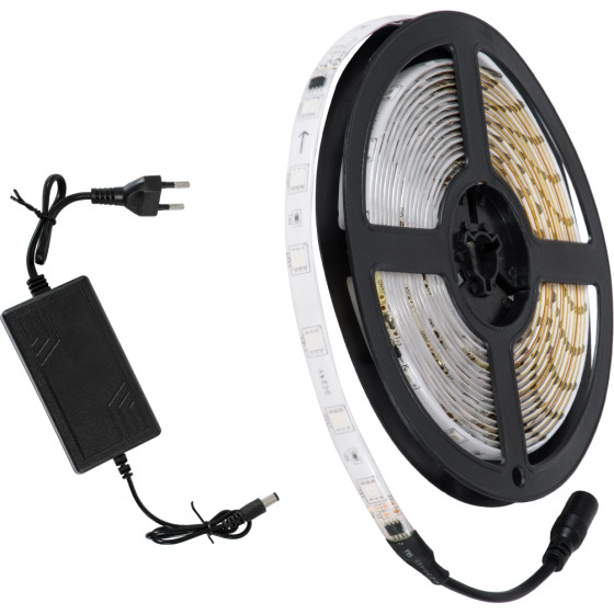 GloboStar ��� ������ Led Digital Magic Strip IC3 5m 36W/5m 12V 30LED/m 5050 Smd 600lm/m 120� ��������� IP65 �� ������������ ����������� ����������� ��� ����������� ������� - (S-120001)