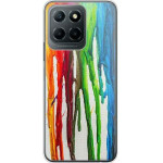 iNOS ���� Tpu Honor X8 5G Art Theme Vertical Watercolor - (5205598162542)
