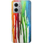 iNOS ���� Tpu Xiaomi Redmi 10 5G Art Theme Vertical Watercolor - (5205598162610)