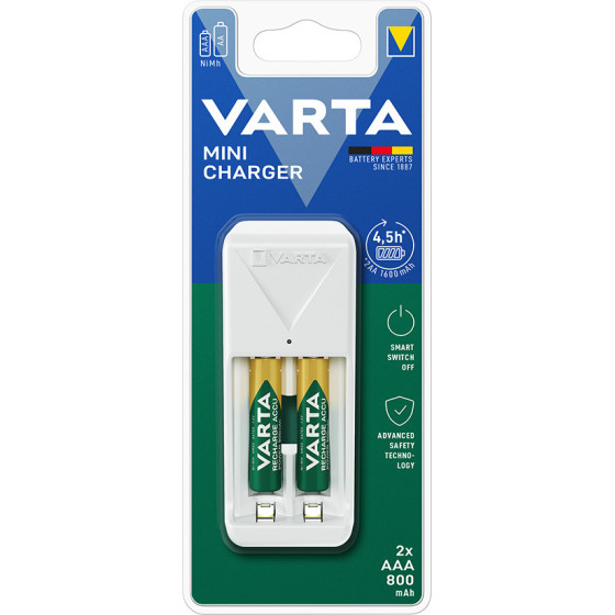 Varta Mini Charger + 2xAaa 800mAh