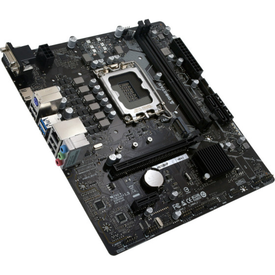 Biostar ������� 2x DDR4, s1700, Usb 3.2, uATX, GbE, Ver. 6.1 - (H610MHP)