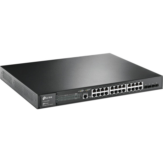 TP-Link L2 Managed Switch 24x PoE+, 4x SFP, Ver. 5.2 - (TL-SG3428MP)