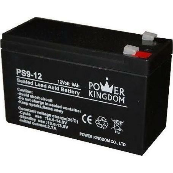 Power Kingdom Battery 12V 9AH - (PK-1209)