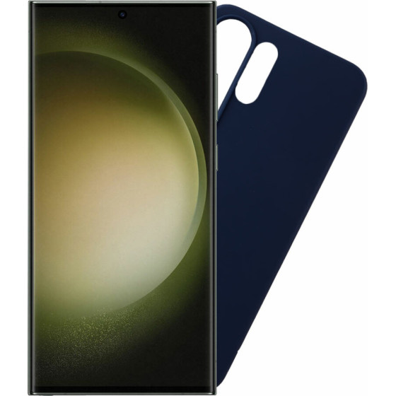 Volte-Tel ���� Samsung S23 Ultra 5G S918 6.8'' Silicon Tpu Camera Guard BLUE - (5205308326196)