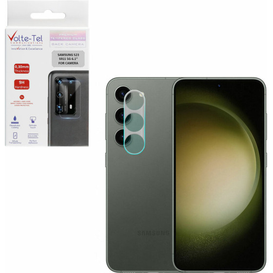 Volte-Tel Tempered Glass Samsung S23 5G 6.1'' 9H 0.30mm For CAMERA - (5205308329029)