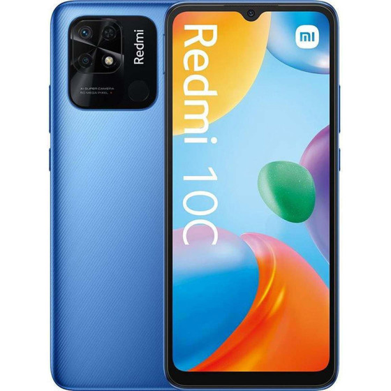 Xiaomi Redmi 10C 4GB Ram 128GB Ocean Blue - (MZB0B2OEU)