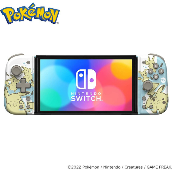HORI (NSW-410U) SPLIT PAD COMPACT ( PIKACHU & MIMIKYU) - FOR SWITCH OLED/SWITCH