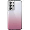 SPECK CASE FOR SAMSUNG GALAXY S21 ULTRA (139909-9509) PRESIDIO PERFECT CLEAR OMBRE ( CLEAR/VINTA)