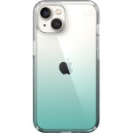 SPECK IPHONE 14 CASE (150064-9594) PRESIDIO PERFECT CLEAR OMBRE (CLEAR/FANTASY TEAL FADE)