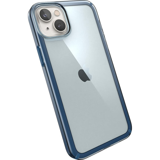 SPECK IPHONE 14 PLUS CASE (150130-9701) GEMSHELL (GLASS NAVY/WINTER NAVY)