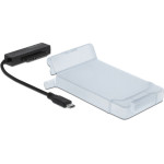 DeLock ���������� USB-C �� Sata �� ���� ��� 2.5'' HDD/SSD, 6GBps - (64084)