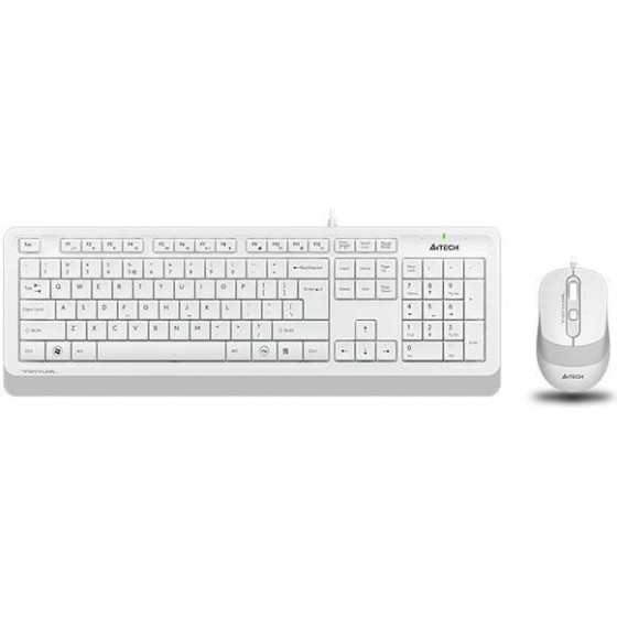 A4TECH SET ��������� ������������ - ������� F1010, ����� - (F1010W)