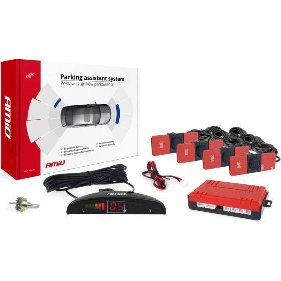 AMiO ������� ������������� 12V �� 4 ���������� ����� Inside Mount (�����) 16,5mm ��� ����� - (02255)