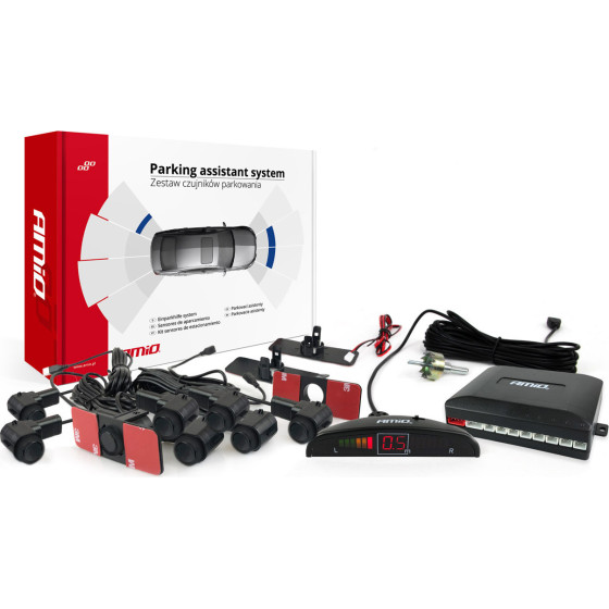 AMiO ������� ������������� 12V �� 8 ���������� ����� Inside Mount (�����) 16,5mm ��� ����� - (02256)