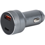 GloboStar ��������� �������� ����������� �������� �������� Pd 36W 6A �� 1 ���� Usb ��� 1 ���� Type-C ����� ����� - (85434)
