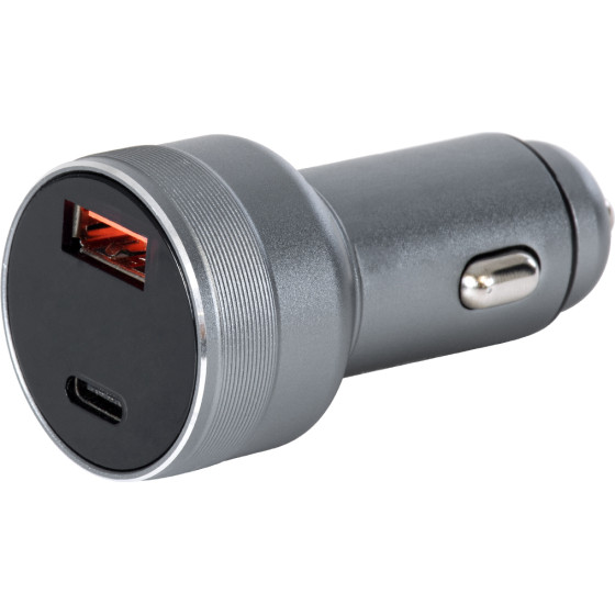 GloboStar ��������� �������� ����������� �������� �������� Pd 36W 6A �� 1 ���� Usb ��� 1 ���� Type-C ����� ����� - (85434)