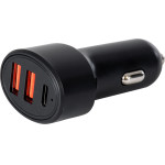 GloboStar ��������� �������� ����������� �������� �������� Pd 36W 6A �� 2 ����� Usb ��� 1 ���� Type-C ����� - (85436)