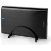 Nedis HDDE35410BK Hard Disk Enclosure 3.5'' Usb 3.2 Gen 1 ALUMINIUM