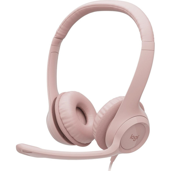 Logitech Usb Headset H390 Rose - (981-001281)