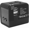 Sbox Universal Travel Adapter & Usb Charger - (TA-23)