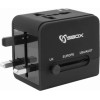 Sbox Universal Travel Adapter & Usb Charger - (TA-23)