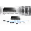 Cudy Ethernet Switch 24-Port Gigabit, VLAN, V2.0 - (GS1024)