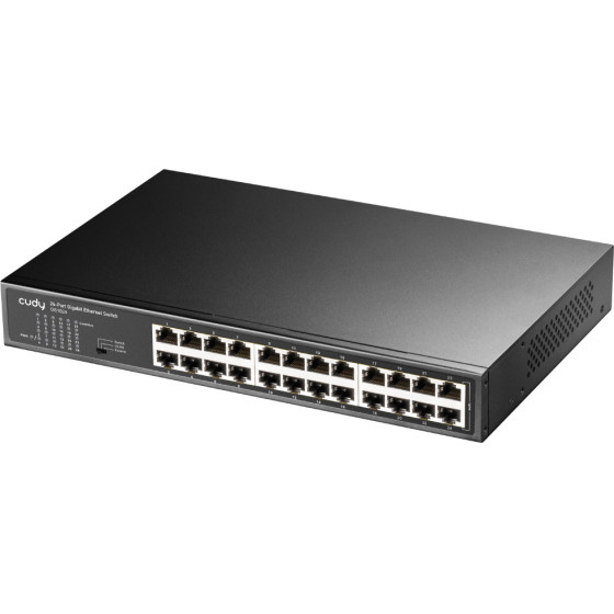 Cudy Ethernet Switch 24-Port Gigabit, VLAN, V2.0 - (GS1024)