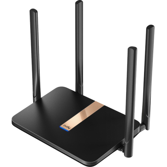Cudy Router 4G LTE, AC1200 Dual Band, 4x Ethernet ports, V2.0 - (LT500D)