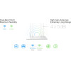 Cudy Wi-Fi Router AC1200 1200Mbps, 5x Ethernet ports, V2.0 - (WR1200)