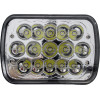 GloboStar ������ Jeep Wrangler ������� �������� H4 H/L Led Cree Cxb Cob 45W 4500lm Dc 9-80V ��������� IP67 ����� ����� 6000K �17 x �11 x �5.5cm - (85421)