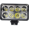 GloboStar Vehicle & Forklift Work Lights - ���� �������� ��� ������� ���������� - ����� Led 24W Dc 9-80V ��������� IP67 ����� ����� 6000K �15.5 x �9 x �5.5cm - (85419)