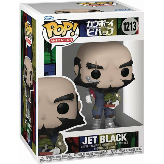 Funko Pop! Animation: Cowboy Bebop S3 - Jet Black (with Bonsai) #1213 Vinyl Figure