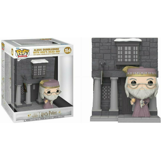 Funko Pop! Deluxe: Harry Potter Chamber of Secrets Anniversary 20th - Albus Dumbledore with Hogs Head Inn #154 Vinyl Figure