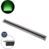 GloboStar UNDERGROUND-Remvi ������� ��������� Wall Washer ������� Led 18W 1440lm 10� Dc 24V ��������� IP68 L100 x W9 x H7.2cm ������� - ���������� ������ - 3 Years Warranty - (90194-G)
