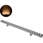 GloboStar WASHER-Javia ����� �������� Wall Washer Led 48W 4080lm 5� Dc 24V ��������� IP67 �100 x �5.2 x �3.6cm (�8.5 �� ����) ����� ����� 2700K - ���� ������� - 3 Years Warranty - (90555)