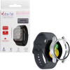 Volte-Tel Tempered Glass Samsung Watch 5 44mm 1.4'' 9H 0.30mm Pc Edge Cover With Key 3D Full Glue Full Cover SILVER - (5205308325793)
