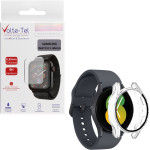Volte-Tel Tempered Glass Samsung Watch 5 44mm 1.4'' 9H 0.30mm Pc Edge Cover With Key 3D Full Glue Full Cover TRANSPARENT - (5205308325731)