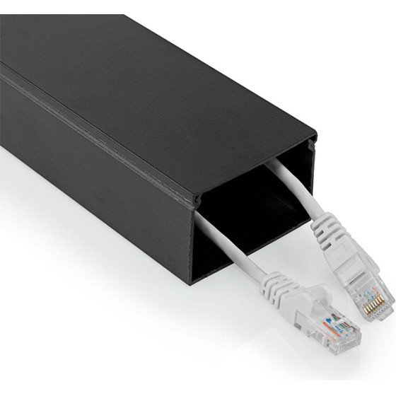 Nedis CMDT6040BK110 Cable Management Duct 1100mm BLACK