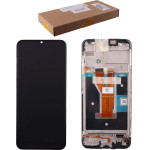 Realme C11 2021 ����� + Touch Screen + Lens + Frame Black Original Service Pack - (4907881)