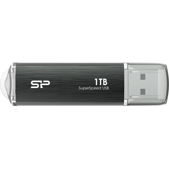 Silicon Power Usb Flash Drive 1TB Usb 3.2 Marvel M80 Gray - (SP001TBUF3M80V1G)