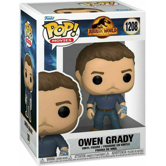 Funko Pop! Movies: Jurassic World Dominion - Owen Grady #1208 Vinyl Figure