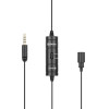 BOYA (M1 Smart) wired mic Universal Lavalier Microphone 3.5mm for phone, laptop, camera - (BY-M1S)