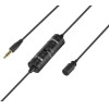 BOYA (M1 Smart) wired mic Universal Lavalier Microphone 3.5mm for phone, laptop, camera - (BY-M1S)