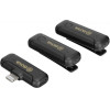 BOYA 2,4GHz Mobile wireless mic For IOS iPhone (2 transmitters, two person vlog) - (BY-WM3T2-D2)