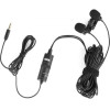 BOYA wired mic Dual Lavalier Microphone - (BY-M1DM)