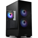 Lian Li Lancool 205 Mesh Black PC Case - ATX/M-ATX/Mini-ITX Tower & 3 aRGB PWM fans - 1x120mm 2x140m - (G99.OE764CX.00)