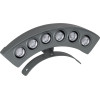 GloboStar TREELIGHT-Plante ����� ����� �������� Wall Washer ������ ��� ���� - ������ Led 6W 630lm 15� Dc 24V ��������� IP67 �18 x �3.7 x �7.5cm Rgbw DMX512 - ���� ������� - 3 Years Warranty - (90459)