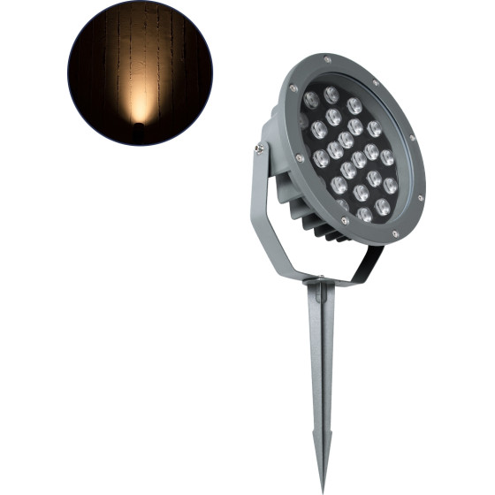 GloboStar TREELIGHT-Riva ���� �������� ������ ��� ���� - ������ �� ���� ����� / ������� Led 24W 2040lm 10� Dc 24V ��������� IP67 �20.5 x �6.5cm ������������� ��������� 2200K - ���� ������� - 3 Years Warranty - (90363)